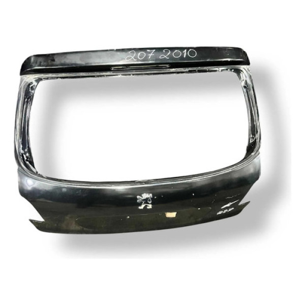 Tampa Traseira Porta Malas Peugeot 207 - 2009 2010 2011 2012 Preto