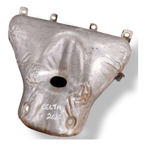 Defletor Coletor Escapamento Chevrolet Celta 2010 93396860