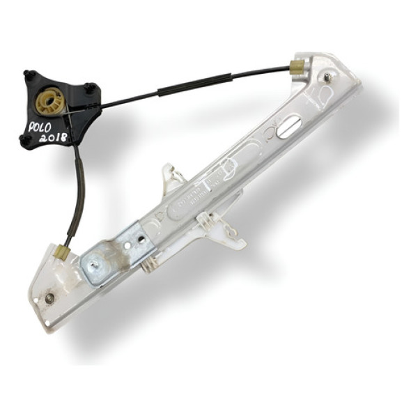 Máquina Vidro Traseira Direita Volkswagen Polo 2018 2019