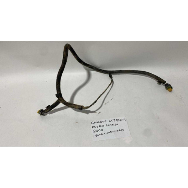 Chicote Lanterna Luz Placa Parachoque Gm Astra Gl 1.8 2000