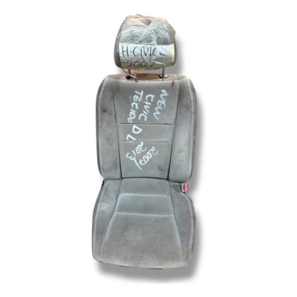 Banco Dianteiro Direito Honda New Civic 2007 A 2013 Tecido Preto
