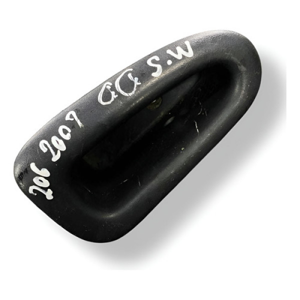 Puxador Interno Porta Diant Direita 206 Sw 2007 9629325977 Preto Dianteira