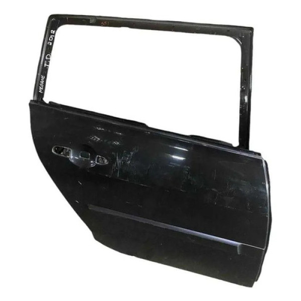 Porta Traseira Direita Renault Megane Dyn 1.6 2010 2011 2012 Traseira Direita Preto