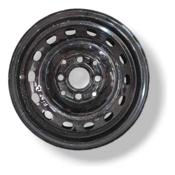 Roda Ferro Avulsa Aro 13 Volkswagen Preto
