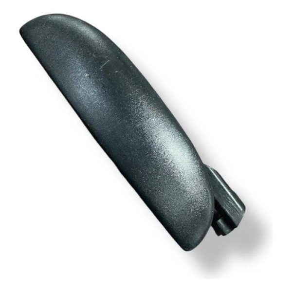 Maçaneta Externa Traseira Esquerda Fiat Siena 2005 2006 2007 Prateado Traseira
