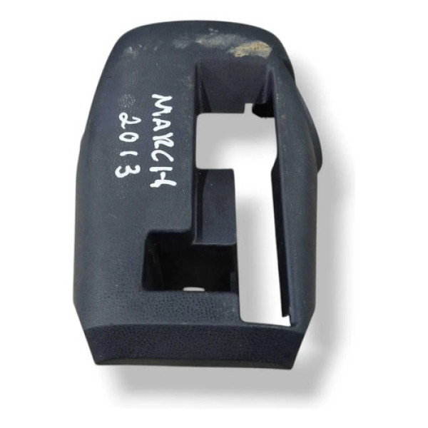 Moldura Coluna Painel Nissan March 2013 A 2016 - 484709lh1a Branco Listras