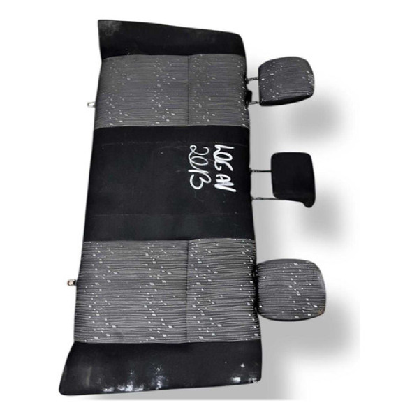 Encosto Banco Traseiro Renault Logan 2012 2013 2014 2015 Preto