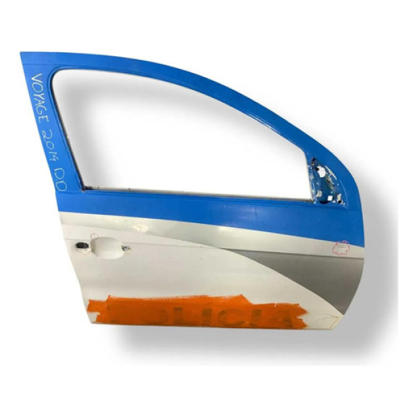 Porta Dianteira Direita Volkswagen Voyage C/detalhe 2014 Dianteira Direita Branco