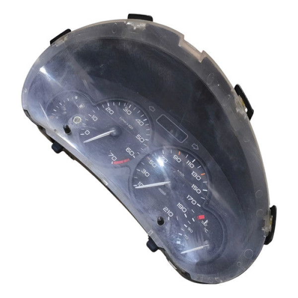Painel Instrumento Peugeot 206 1.0 2001 A 2004 9645096100 - Preto