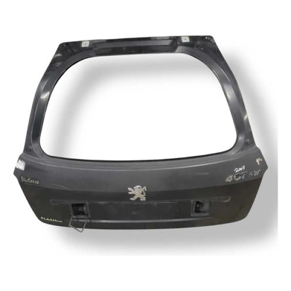 Tampa Traseira Porta Malas Peugeot 407 Sw 3.0 - 2006 2007 Preto