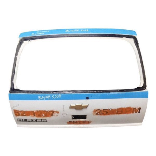 Tampa Traseira Sem Fechadura Chevrolet  Blazer 2008 Detalhe
