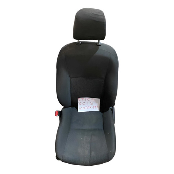 Banco Diant Esquerdo Motorista Toyota Etios 2015 Original Cinza