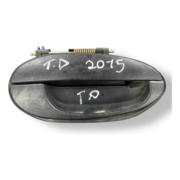 Maçaneta Externa Traseira Direita Chery Qq 2014/2015 6205180 Prateado Traseira