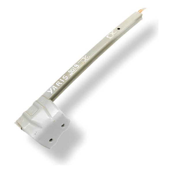 Canaleta Guia Vidro Dianteiro Esquerdo Toyota Yaris 2019 - Branco