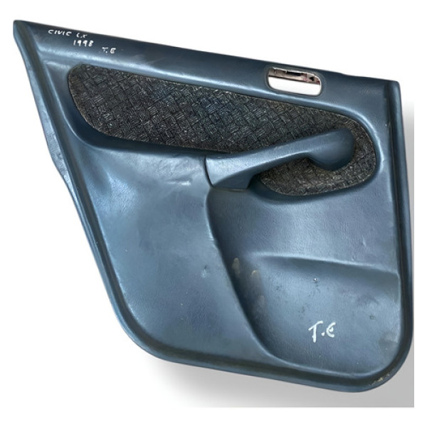 Forro Porta Traseiro Esquerdo Honda Civic Lx 1998 1999