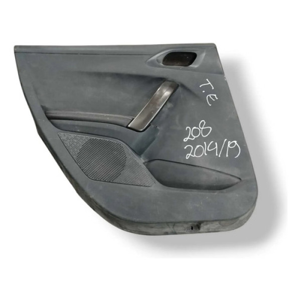 Forro Porta Traseira Esquerda Peugeot 208 2014 - 9801305077
