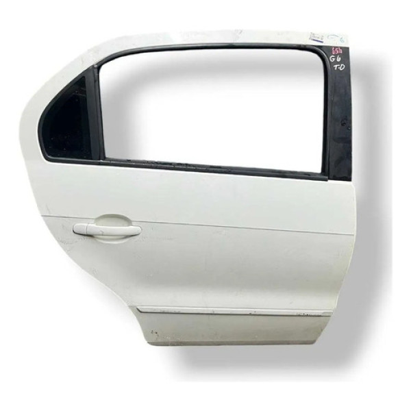 Porta Traseira Direita Volkswagen Gol G6 - 2014 2015 2016 Traseira Direita Preto