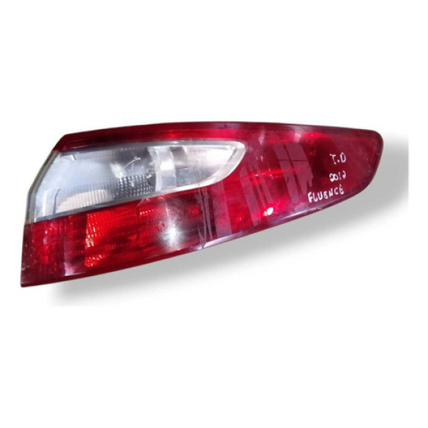 Lanterna Direita Renault Fluence 2012 2013 2014 265502140r Direito/passageiro Vermelho