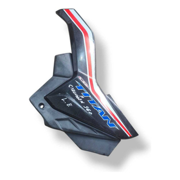 Carenagem Tampa Lateral Esquerda Honda Titan 160 83641kvsj20 Preto