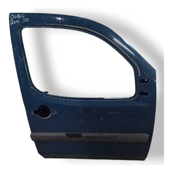 Porta Dianteira Direita Fiat Doblo 2000 2001 2002 A 2012 Dianteira Direita Azul