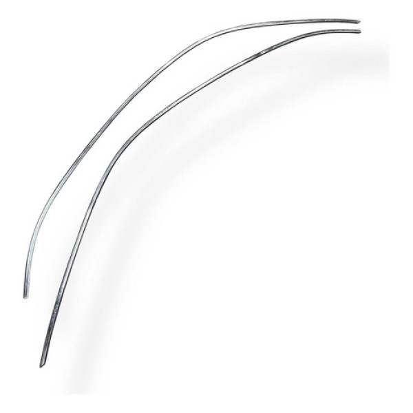 Par Friso Teto Honda Civic 2001 2002 2003 2004 2005 Prateado