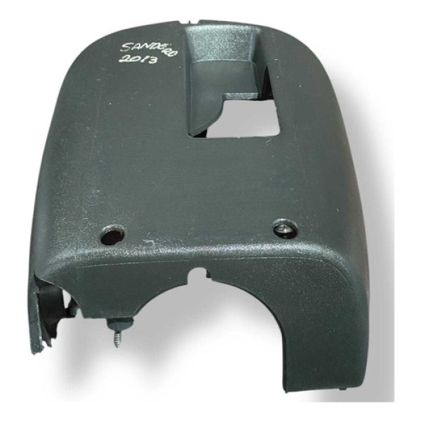 Moldura Inf Painel Direção Renault Sandero 2014 - 484723660r Branco Listras