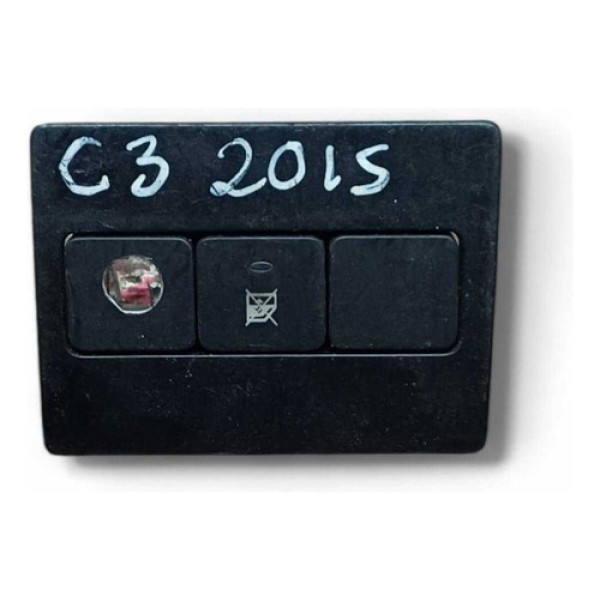 Botão Trava Vidro Elétrico Citroën C3 2015 9800047577