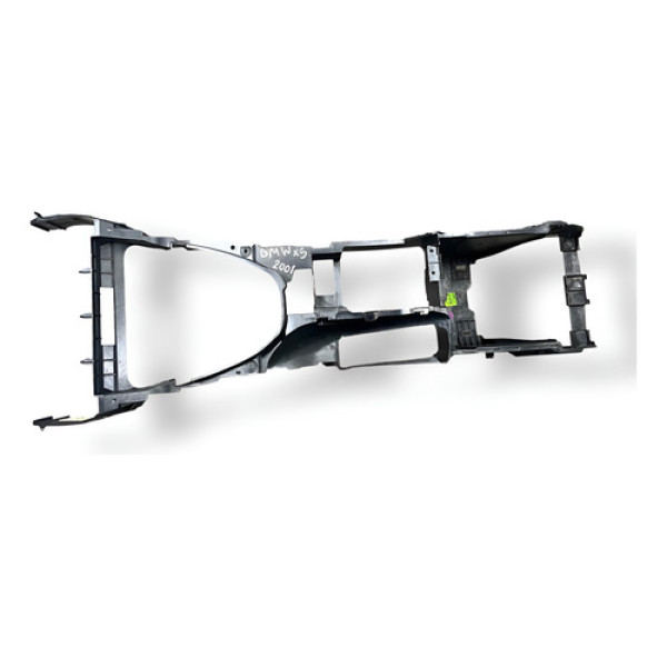 Moldura Console Central Bmw X5 2001 2002 2003 51168402933 Preto