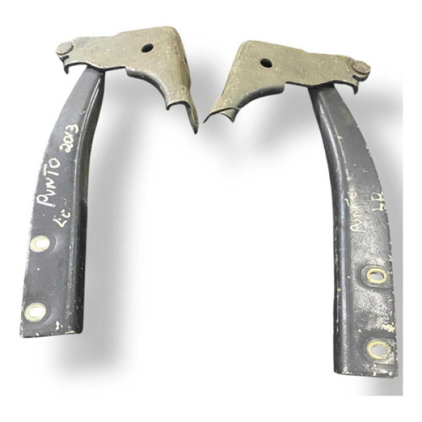 Par Dobradiças Capô Fiat Punto 2012 2013 2014 2015 2016 2017