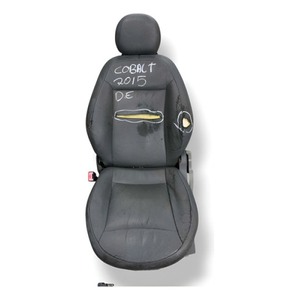 Banco Dianteiro Esquerdo Chevrolet Cobalt 2015 2016 Detalhe - Branco