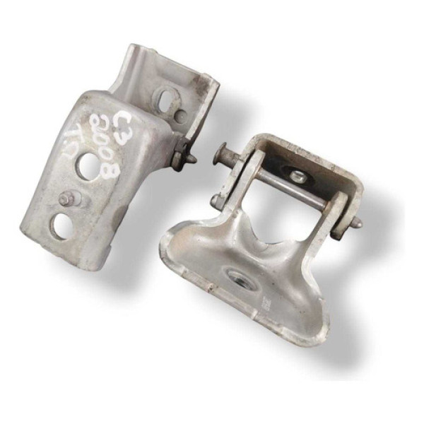 Par Dobradiça Porta Traseira Direita Citroen C3 2008/2009