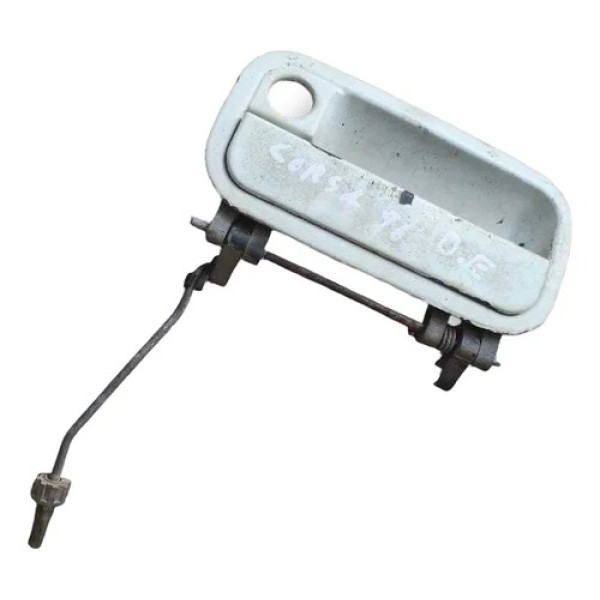 Maçaneta Externa Dianteira Esquerda Corsa 1998 1999 2000 Branco Dianteira