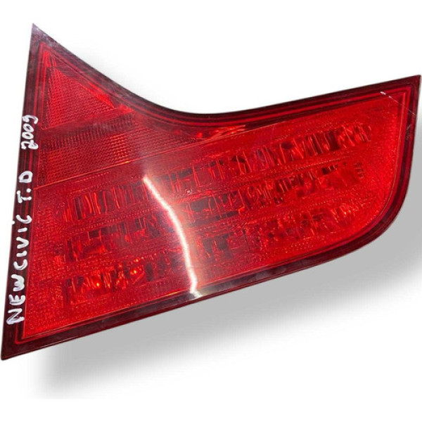 Lanterna Tampa Traseira Direita New Civic 2007/2011 6229941 Direito/passageiro Vermelho