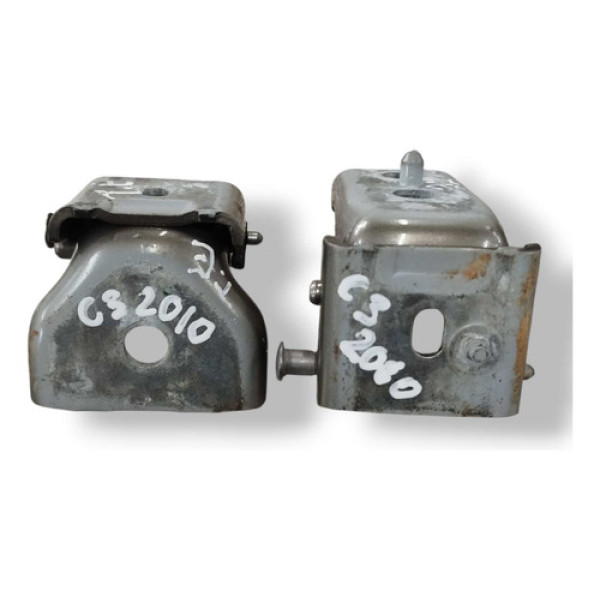 Par Dobradiças Porta Traseira Esquerda Citroën C3 2010 2011