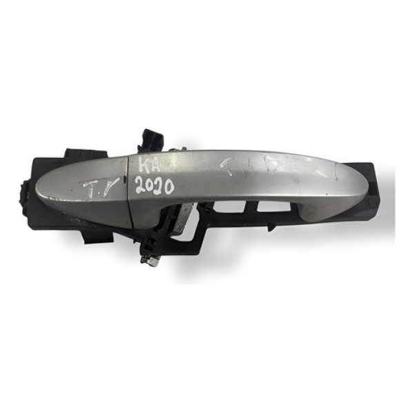  Maçaneta Externa Traseira Direita Ford Ka 2019 2020 A224a36 Prateado Dianteira