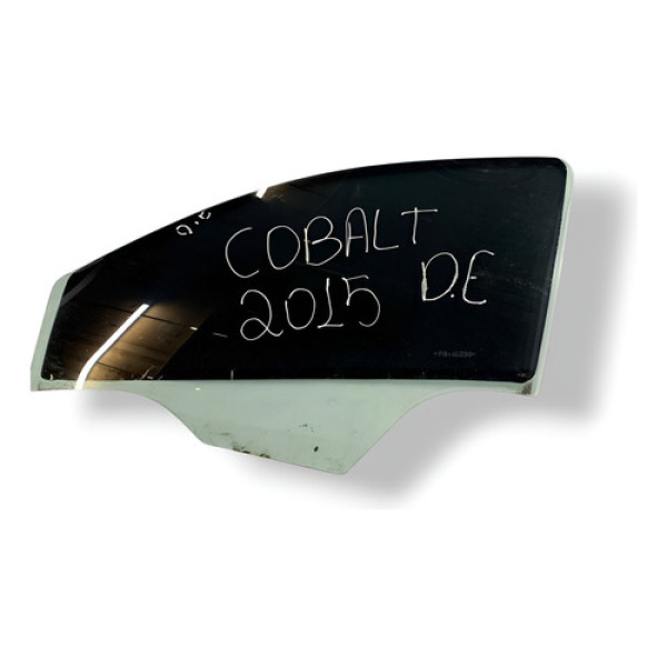 Vidro Porta Dianteira Esquerda Chevrolet Cobalt 2015 A 2018