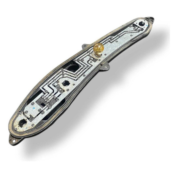 Circuito Soquete Lanterna Esquerda Fiat Doblo 2003 40615751 Esquerdo/motorista Vermelho