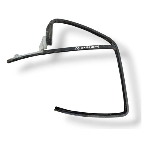 Canaleta Vidro Porta Traseira Direita Chevrolet Corsa 2005 Preto