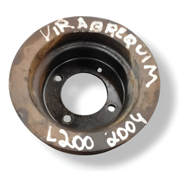 Polia Virabrequim Mitsubishi L200 2.5 2003 2004 2005 2006