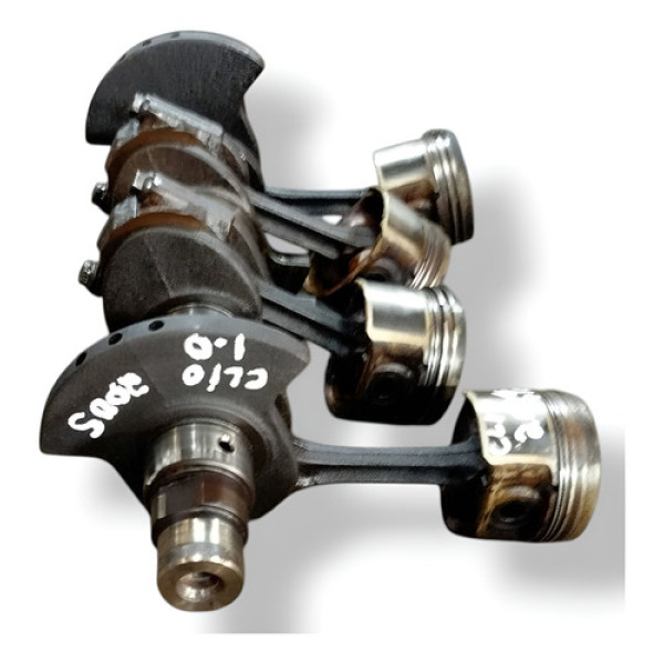 Virabrequim Pistão E Bielas Renault Clio 1.0 2005 2006 2007