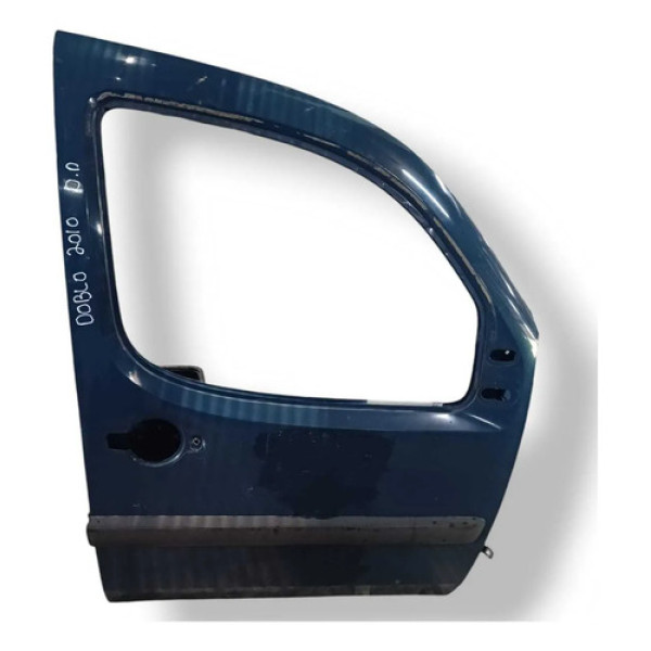 Porta Dianteira Direita Fiat Doblo 2000 A 2012 Dianteira Direita Azul