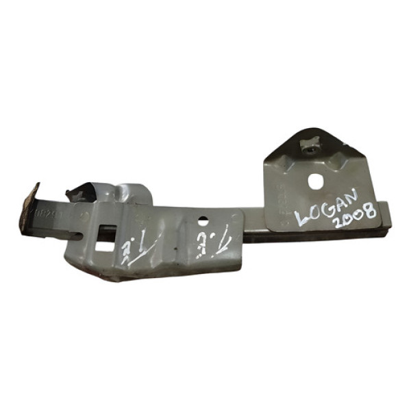 Guia Vidro Traseiro Esquerdo Renault  Logan 1.0 2008 2009  Cinza