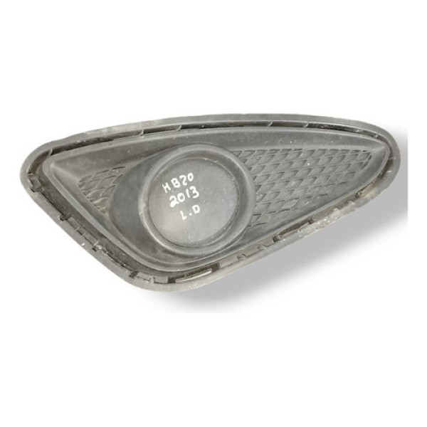 Moldura Farol Milha Lado Direito Hb20 2012 2013 2014 Preto