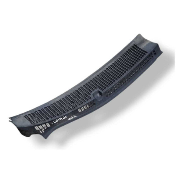 Grade Churrasqueira Lado Direito Vw Voyage 2014 - 5u1819404 Preto Brilhante