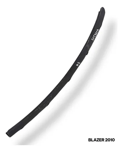 Friso Externo Dianteiro Esquerdo Chevrolet  Blazer 2010 2011 Preto
