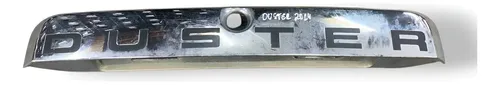 Moldura Cromada Tampa Tras  Renault Duster 2014 84810007r Prateado