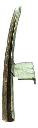 Canaleta Guia Vidro Dianteiro Esquerdo Vw Gol G4 2006 2007 Dourado-escuro