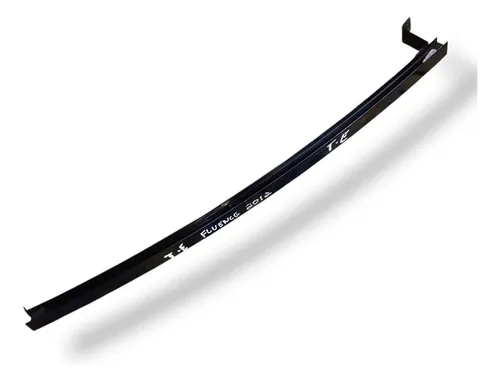Guia Vidro Traseiro Esquerdo Fluence Detalhe 2012 2014 Preto