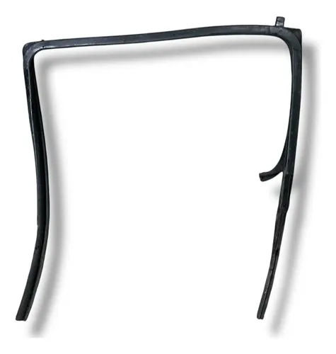 Borracha Canaleta Vidro Traseiro Direito Chevrolet S10 2014 Preto