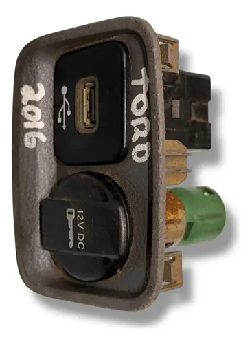 Moldura Entrada Usb Tomada Fiat Toro 2016 A 2020 735600659
